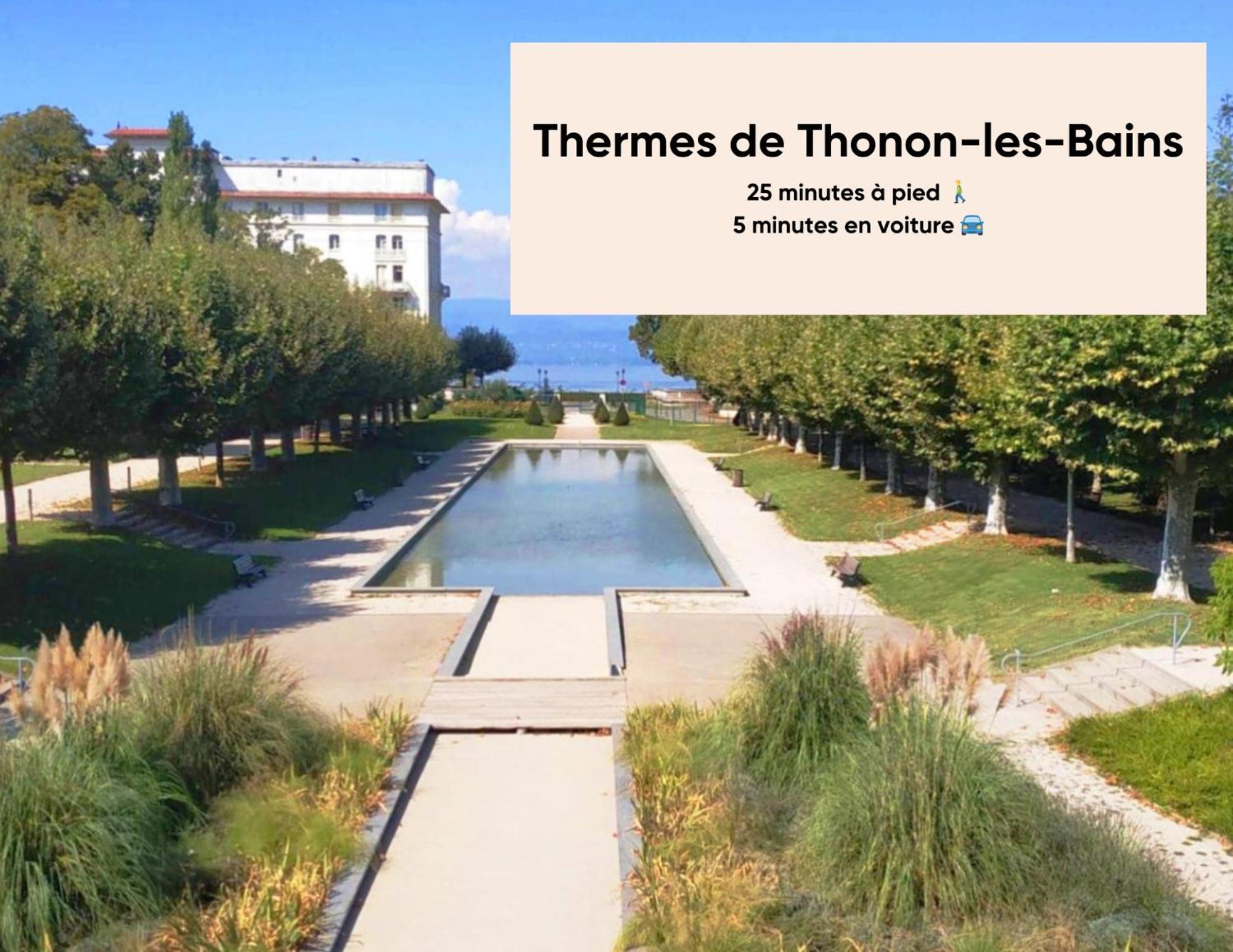 Appartamento Cosy Et Moderne - Dent D'Oche Thonon-les-Bains Esterno foto
