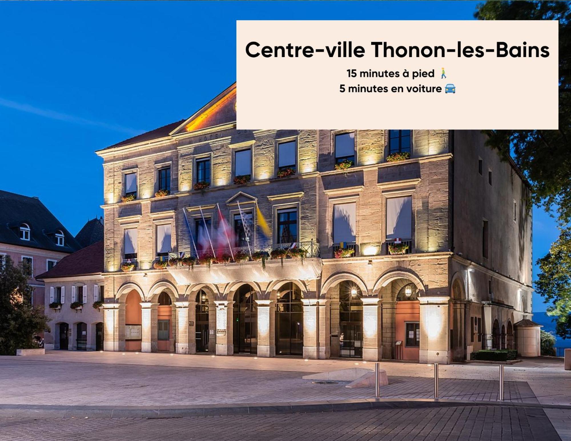 Appartamento Cosy Et Moderne - Dent D'Oche Thonon-les-Bains Esterno foto