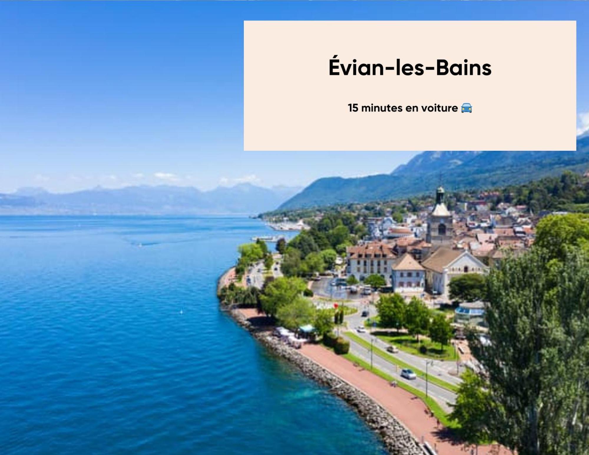 Appartamento Cosy Et Moderne - Dent D'Oche Thonon-les-Bains Esterno foto